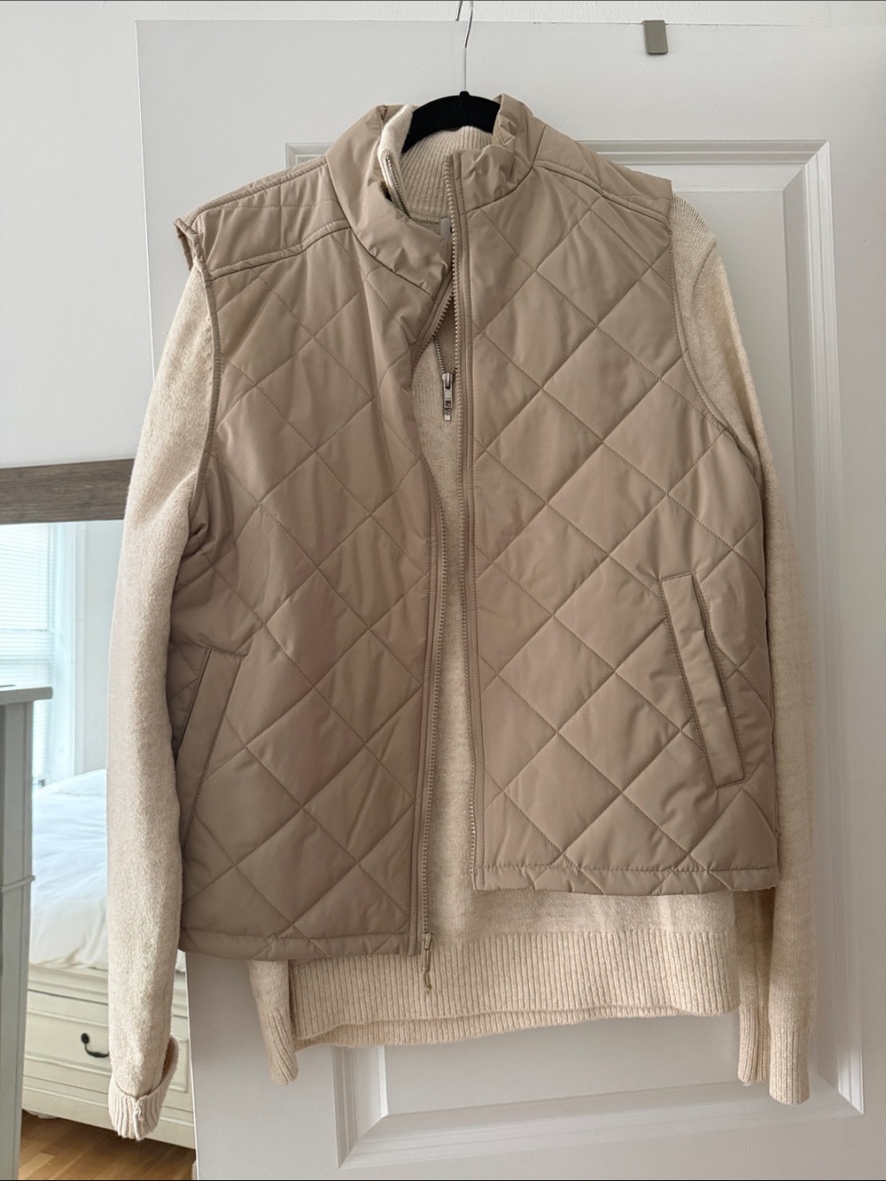 Goodfellow & Co Quilted Zip-Up AND Vest